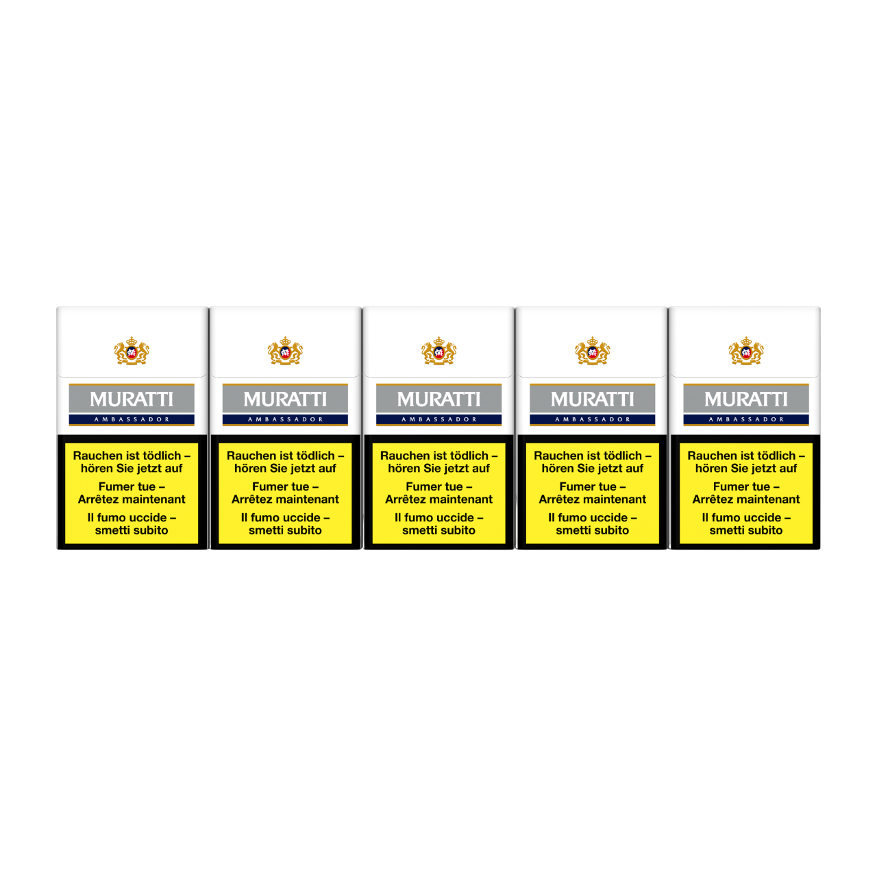 Muratti Ambassador Silver Box Zigarettenstangen