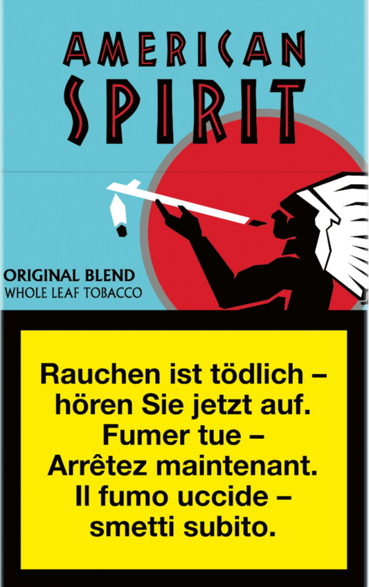 Natural American Spirit Blue Box Zigaretten