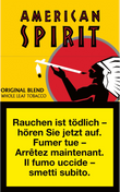 Natural American Spirit Yellow Box Zigaretten