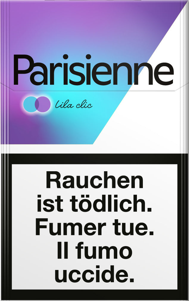 Parisienne F&S Lila Click Box Zigaretten