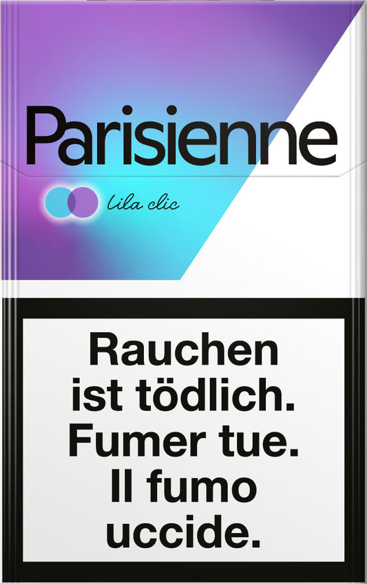 Parisienne F&S Lila Click Box Zigaretten
