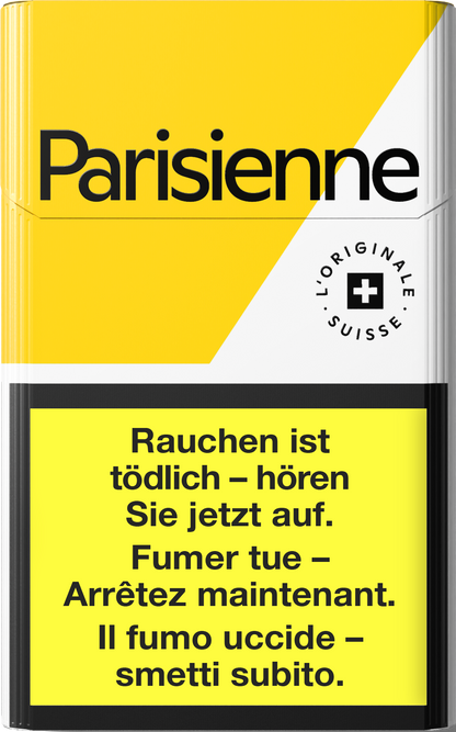 Parisienne Jaune Box Zigaretten