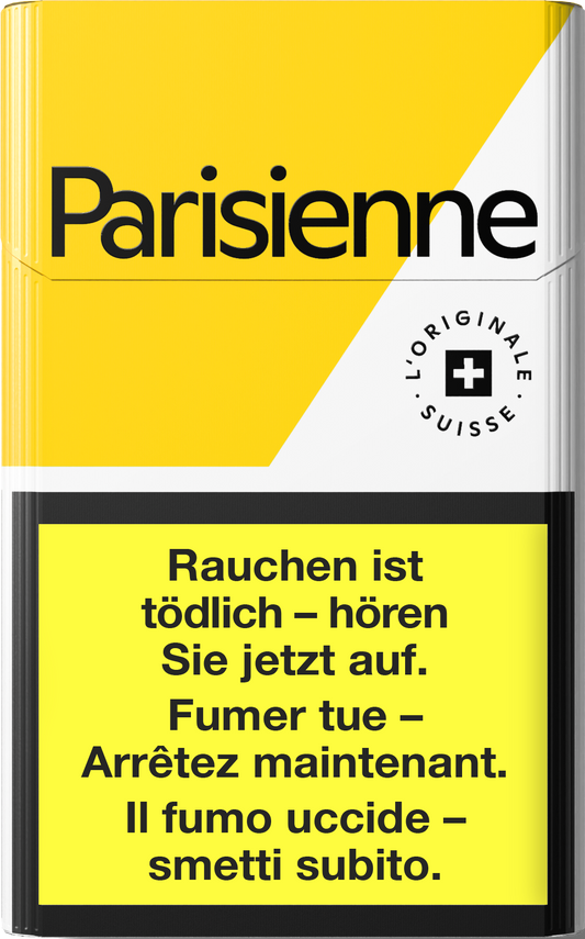 Parisienne Jaune Box Zigaretten