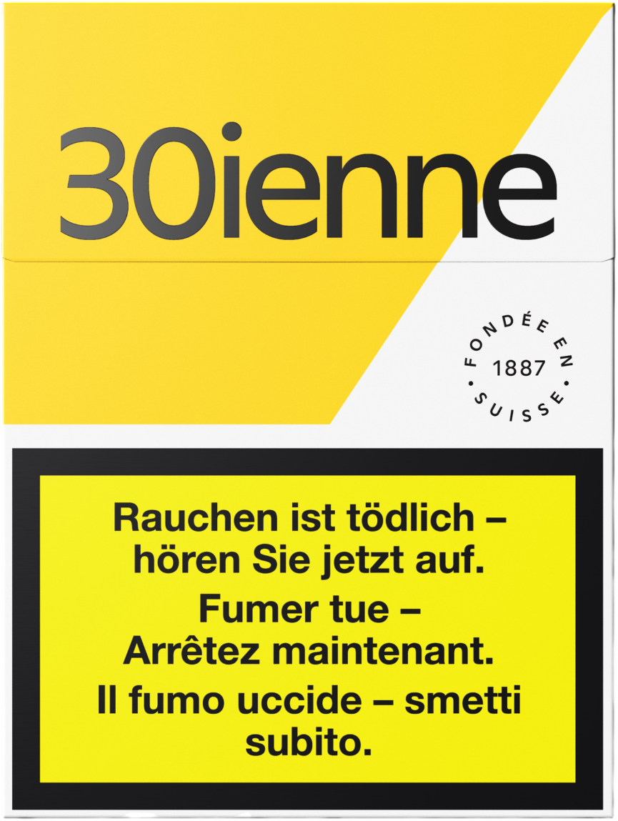 Parisienne Jaune Box 30er Zigaretten