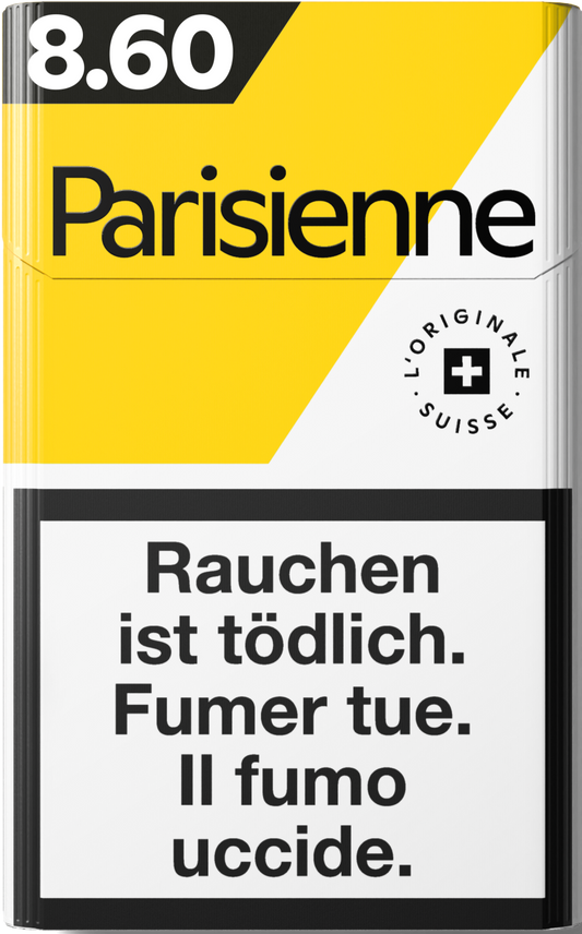 Parisienne LEP Jaune Box Zigaretten
