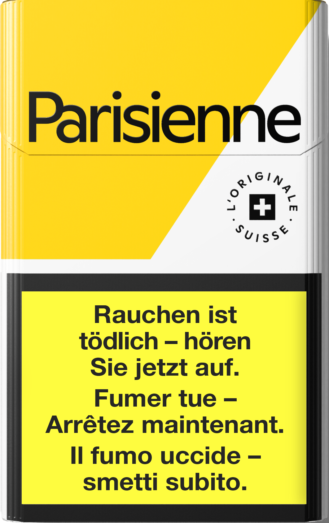 Parisienne LEP Jaune Box Zigaretten