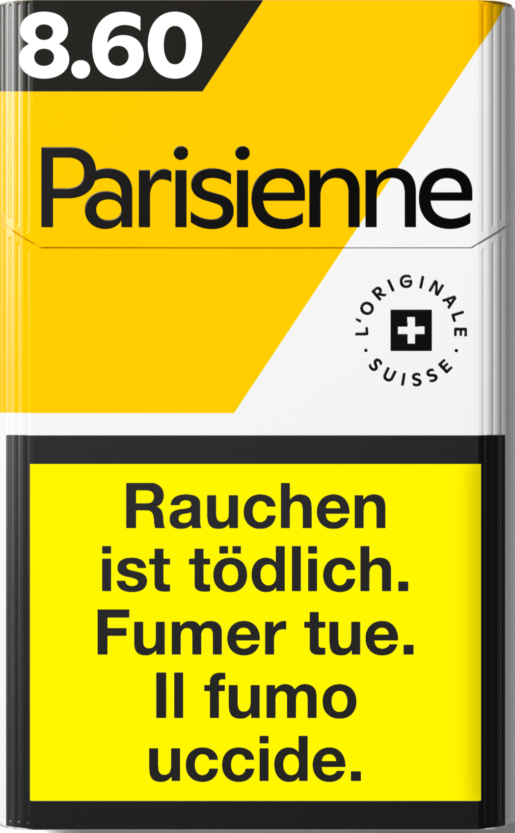 Parisienne LEP Jaune Box Zigaretten