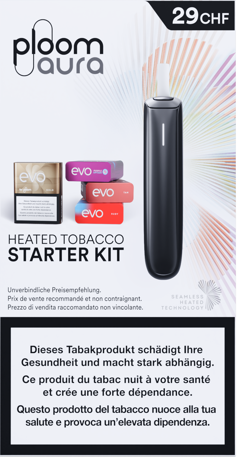 Ploom Aura Starter Kit für Evo Sticks