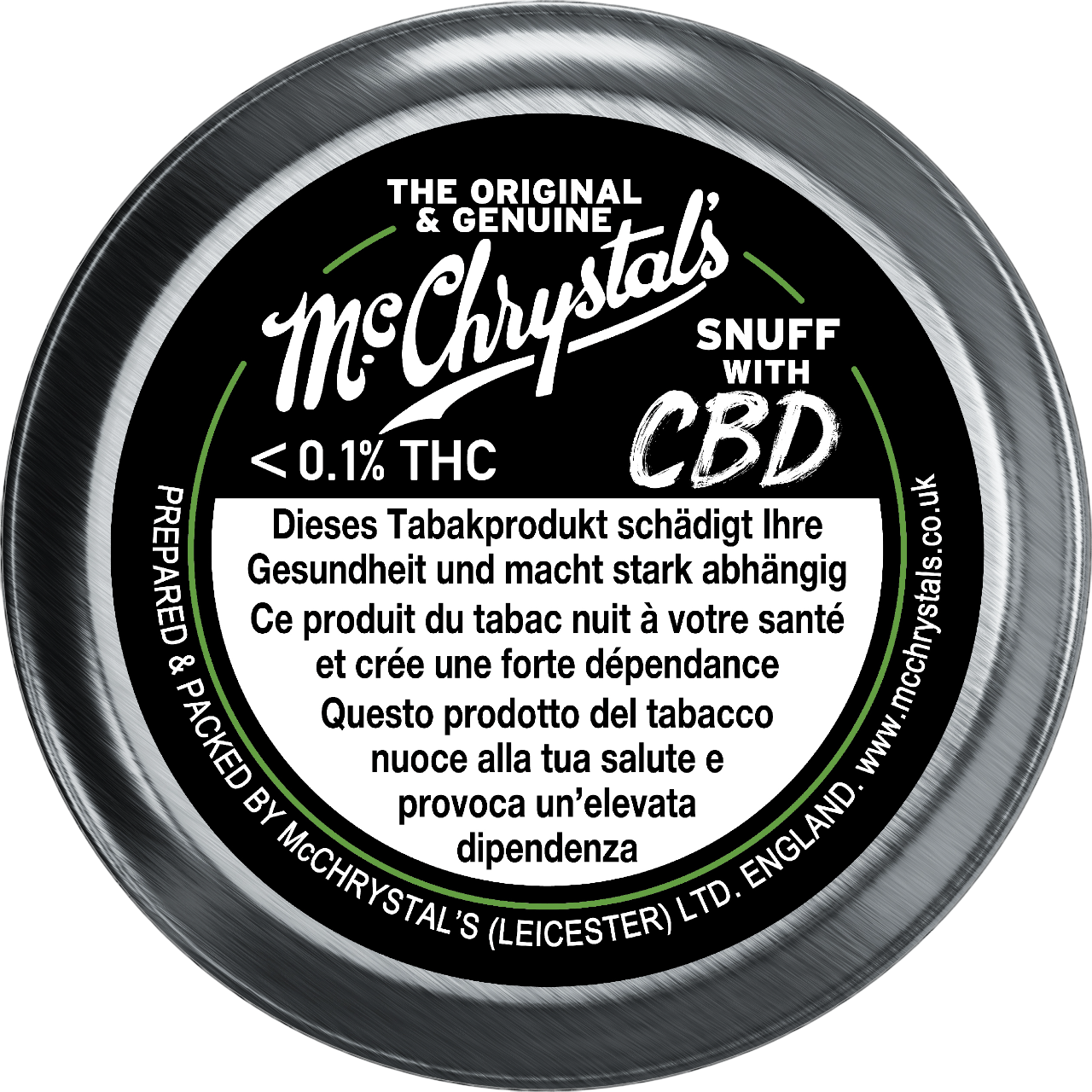 Snuff Mc Chrystal`s CBD 8.75g