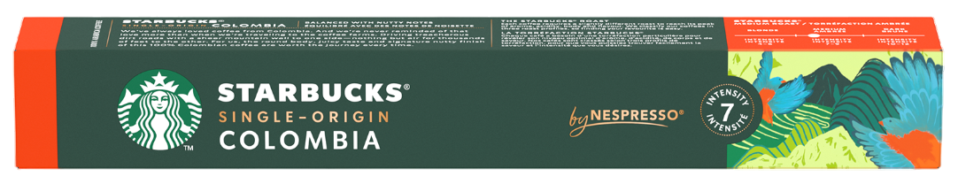 Starbucks Colombia Kaffeekapseln by Nespresso