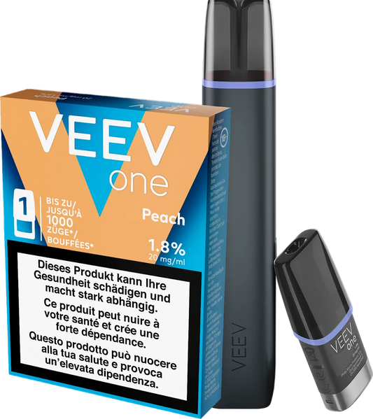 VEEV Starter Kit Blue Raspberry + Peach Pod