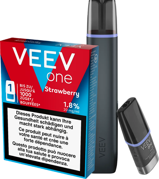 VEEV Starter Kit Blue Raspberry + Strawberry Pod