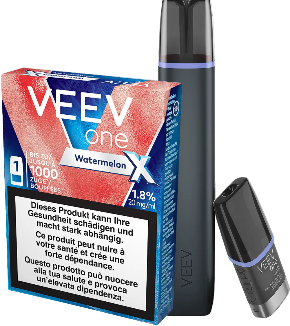 VEEV Starter Kit Blue Raspberry + Watermelon Extra Pod