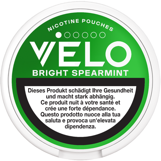 VELO Bright Spearmint Mini 4mg Nicotine Pouches