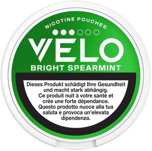 VELO Bright Spearmint Mini 7.9mg Nicotine Pouches