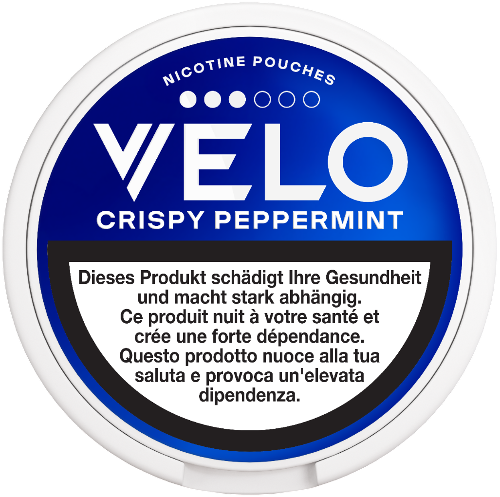 VELO Crispy Peppermint 10mg Nicotine Pouches