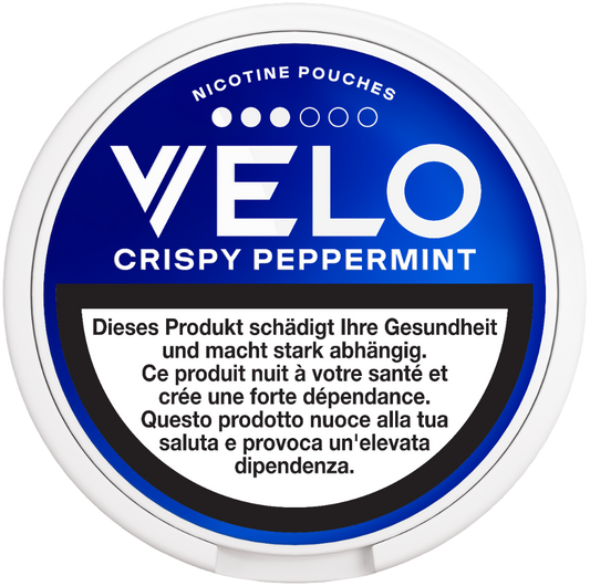 VELO Crispy Peppermint 10mg Nicotine Pouches