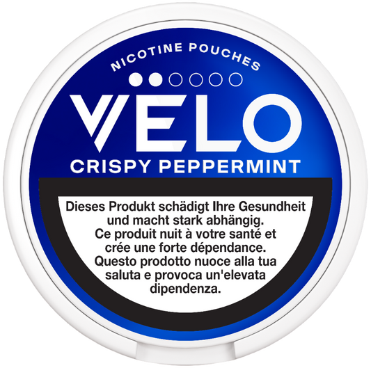 VELO Crispy Peppermint Mini 6mg Nicotine Pouches