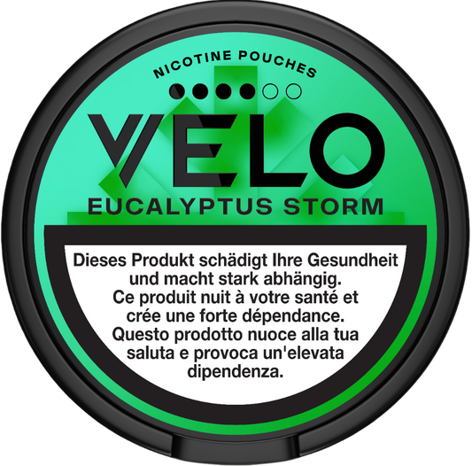 VELO Eucalyptus Storm Intense 11mg Nicotine Pouches