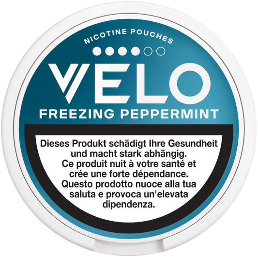 VELO Freezing Peppermint 10.9mg Nicotine Pouches