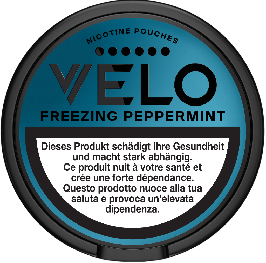 VELO Freezing Peppermint 17mg Nicotine Pouches