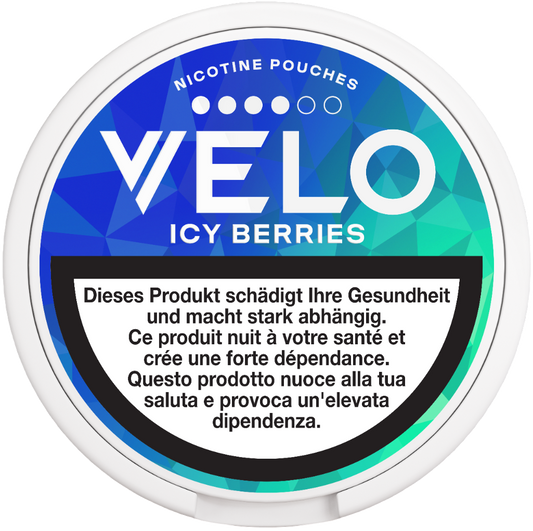 VELO Icy Berries 10.9mg Nicotine Pouches