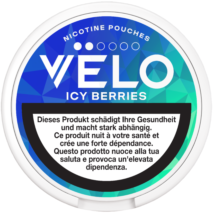 VELO Icy Berries Mini 6mg Nicotine Pouches