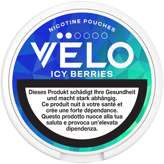 VELO Icy Berries Mini 6mg Nicotine Pouches