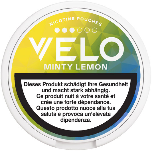VELO Minty Lemon 8mg Nicotine Pouches