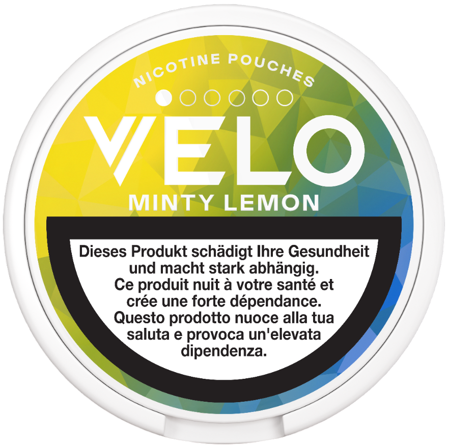 VELO Minty Lemon Mini 4mg Nicotine Pouches
