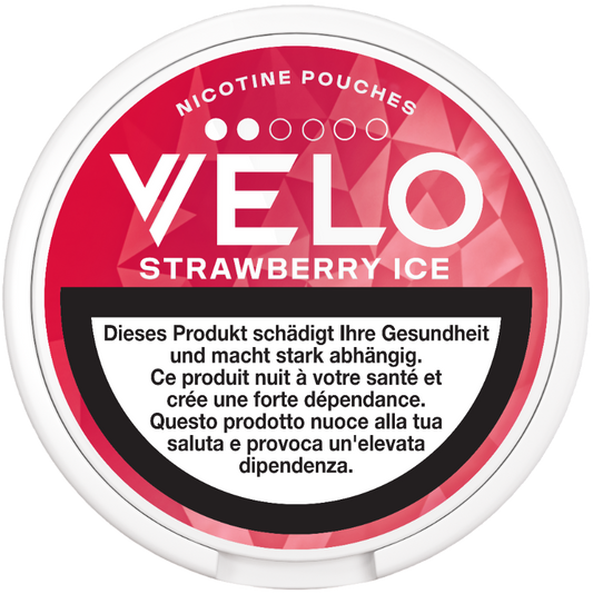 VELO Strawberry Ice Mini 6mg Nicotine Pouches