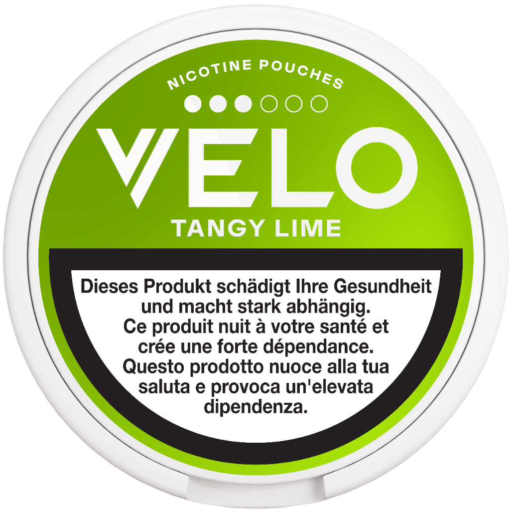 VELO Tangy Lime 10mg Nicotine Pouches