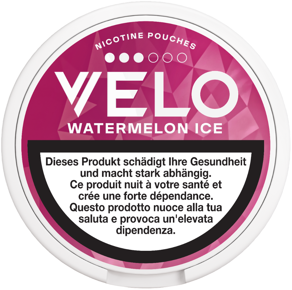 VELO Watermelon Ice 10.9mg Nicotine Pouches