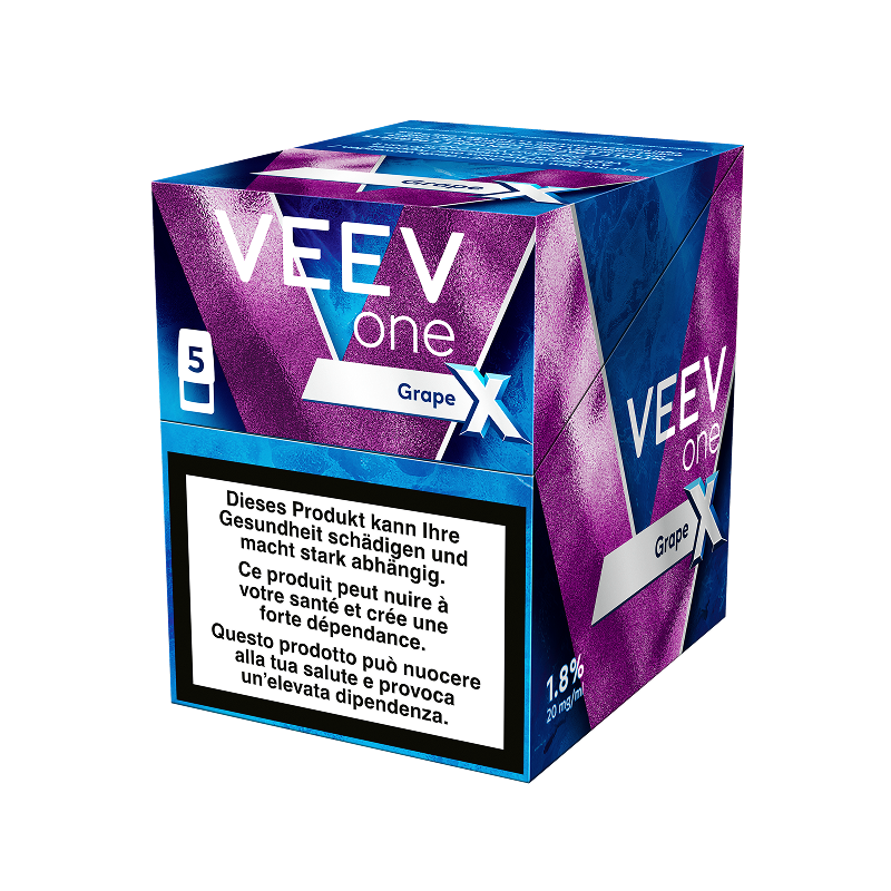Veev One Grape Extra Pod 20mg E-Zigaretten Liquids