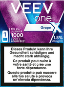 Veev One Grape Extra Pod 20mg