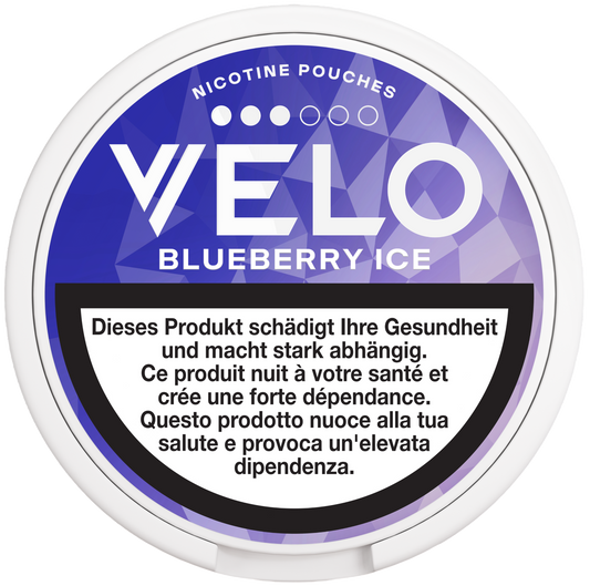 Velo Blueberry Ice 10mg Nicotine Pouches