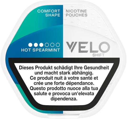 Velo Shift Hot Spearmint 8mg Nicotine Pouches