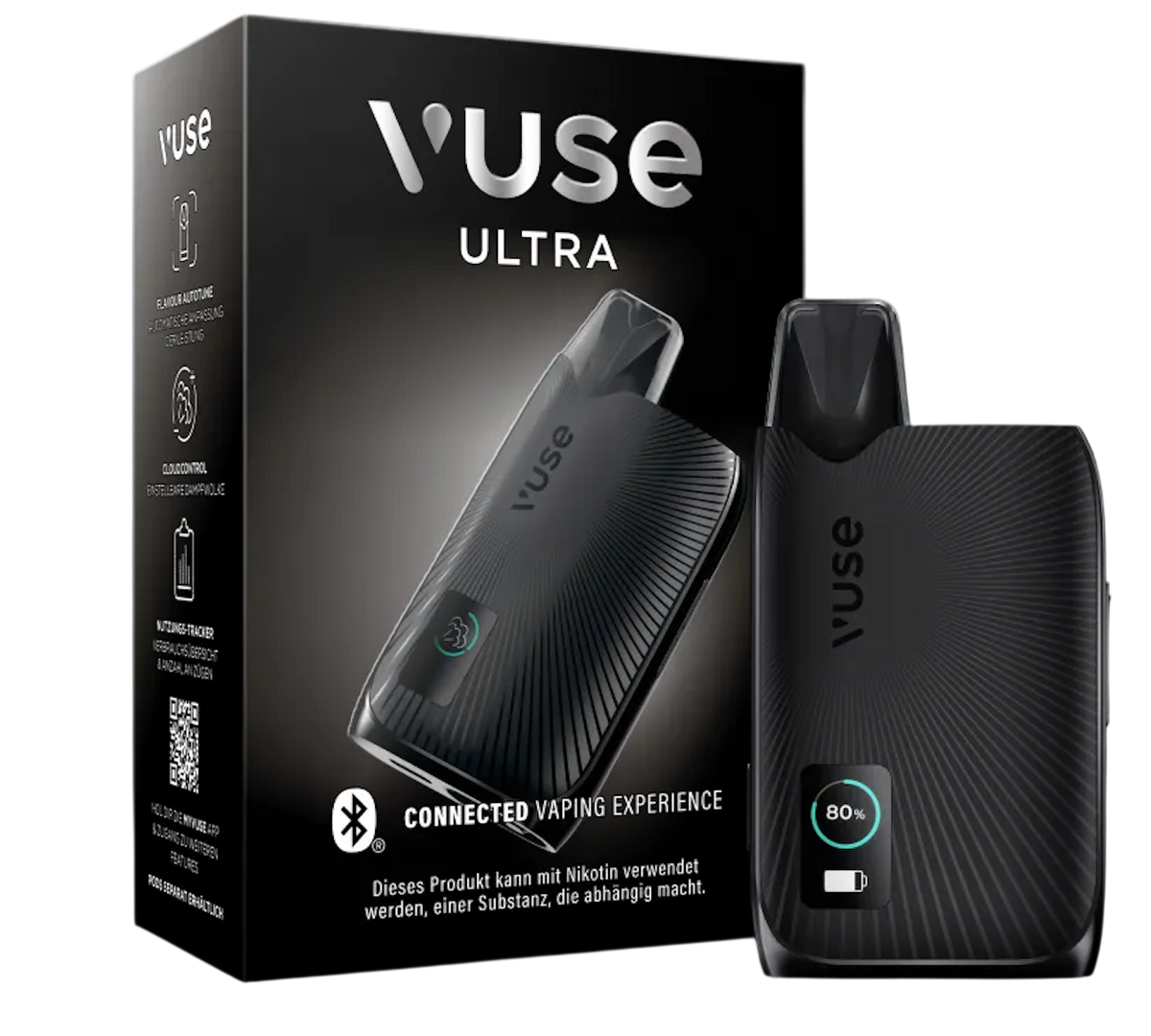 Vuse Ultra Device Kit Black wiederaufladbare E-Zigarette