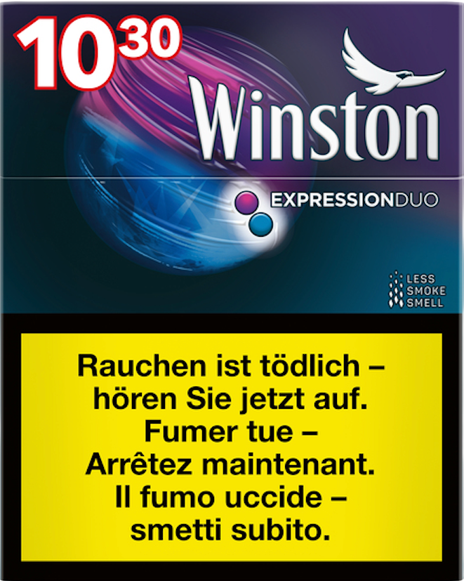 Winston Expression Duo Big Pack 25 Cigarettes
