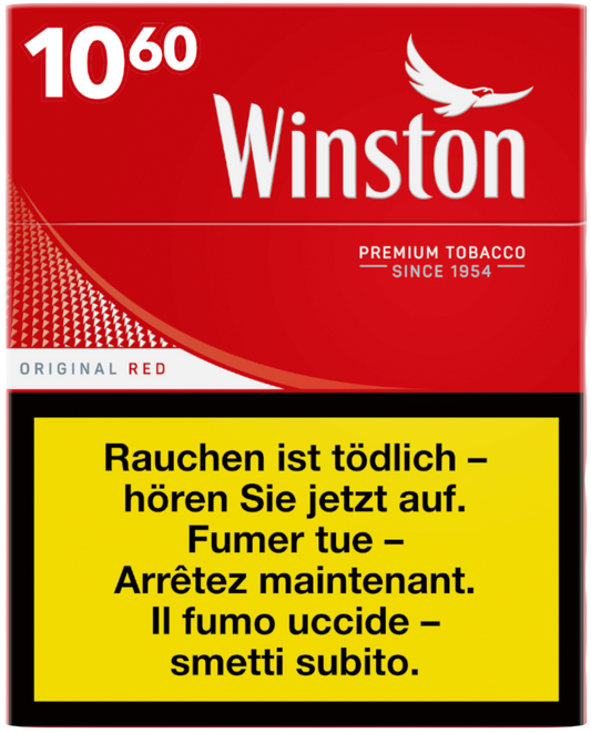 Winston Original Red Box Big Pack 25 Zigaretten
