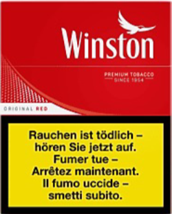 Winston Original Red Box Big Pack 26 Cigarettes