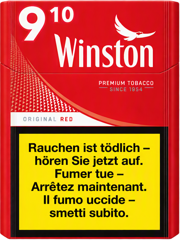 Winston Red Standard Box Zigaretten
