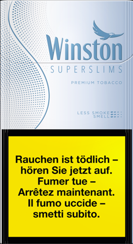 Winston Superslims Silver Box Zigaretten