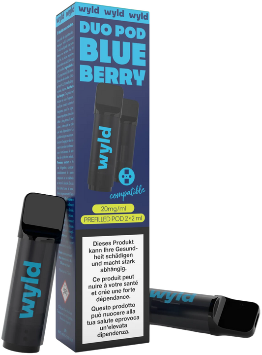 Wyld Blueberry 2pods 2ml E-Zigaretten
