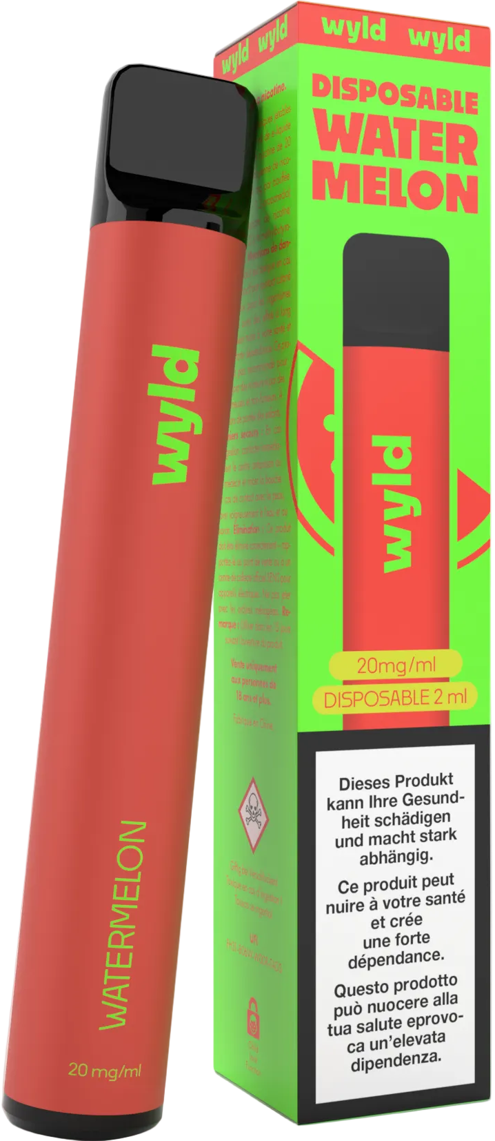 Wyld Watermelon 2ml Einweg-E-Zigaretten