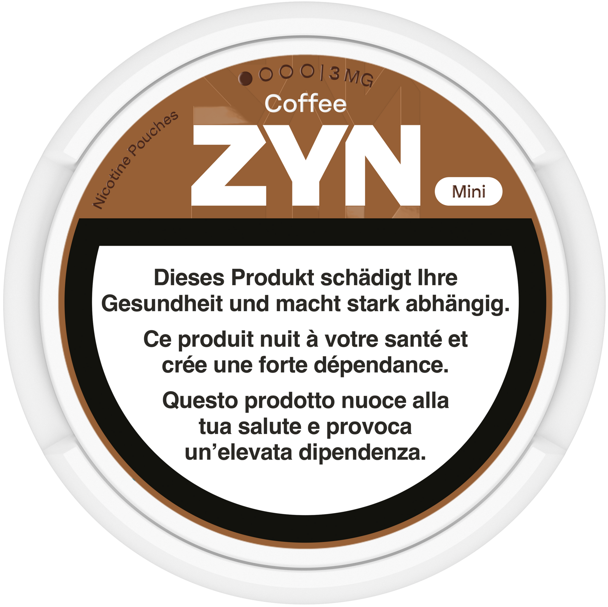 Zyn Mini Coffee Medium 3mg Nicotine Pouches & Snus