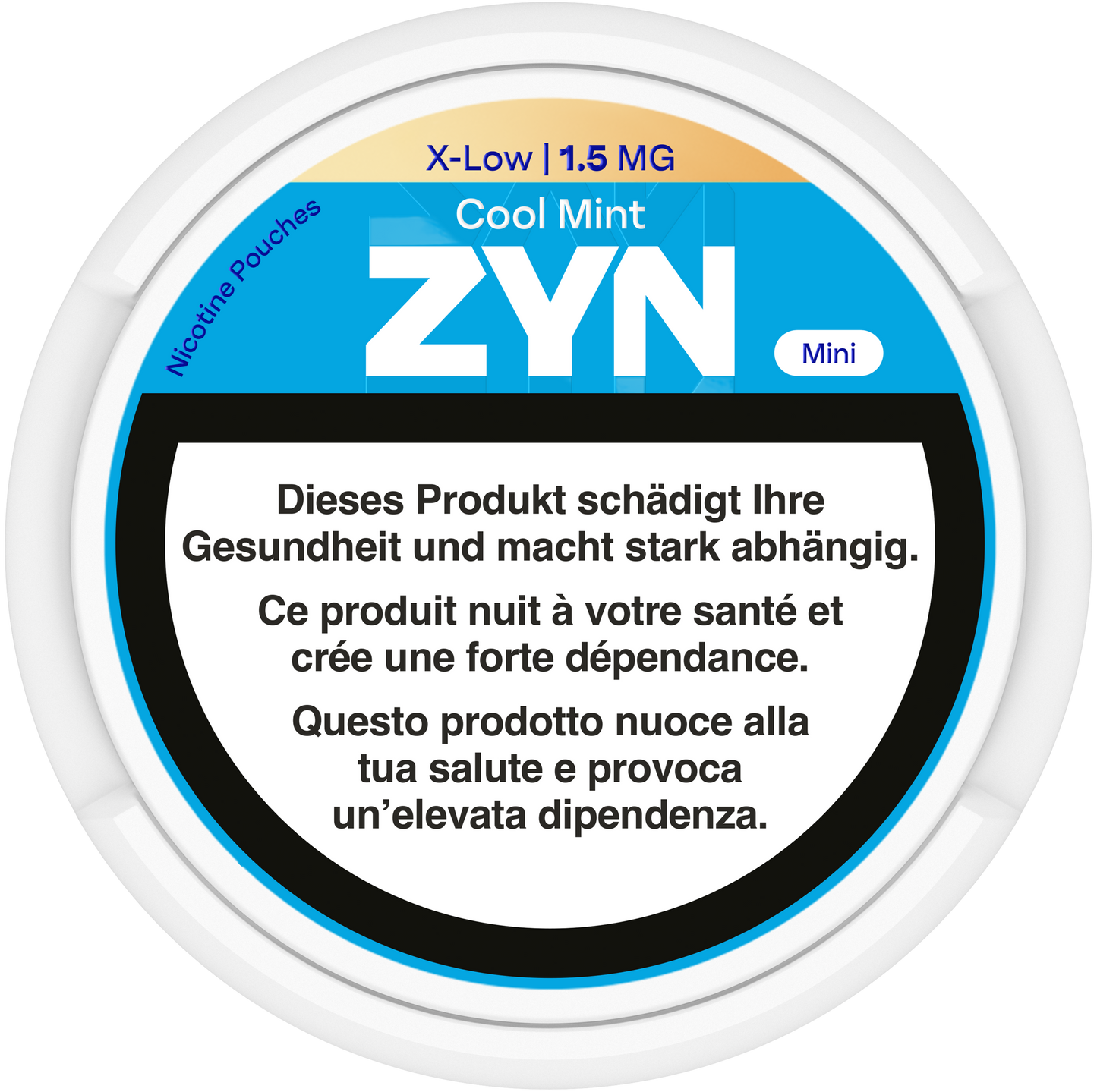 Zyn Mini Cool Mint X-Low 1.5mg Nicotine Pouches