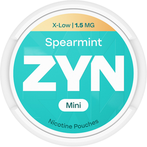 Zyn Mini Spearmint Low 1.5mg Nicotine Pouches & Snus