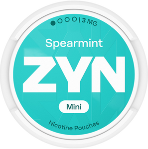 Zyn Mini Spearmint Medium 3mg Nicotine Pouches
