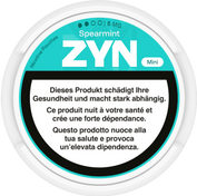 Zyn Mini Spearmint Strong 6mg Nicotine Pouches & Snus